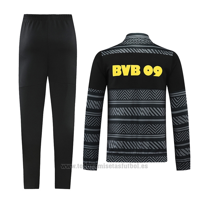 Chandal de Chaqueta del Borussia Dortmund 2022-2023 Gris